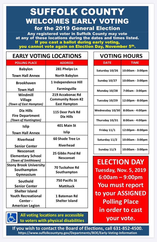 Early Voting Suffolk