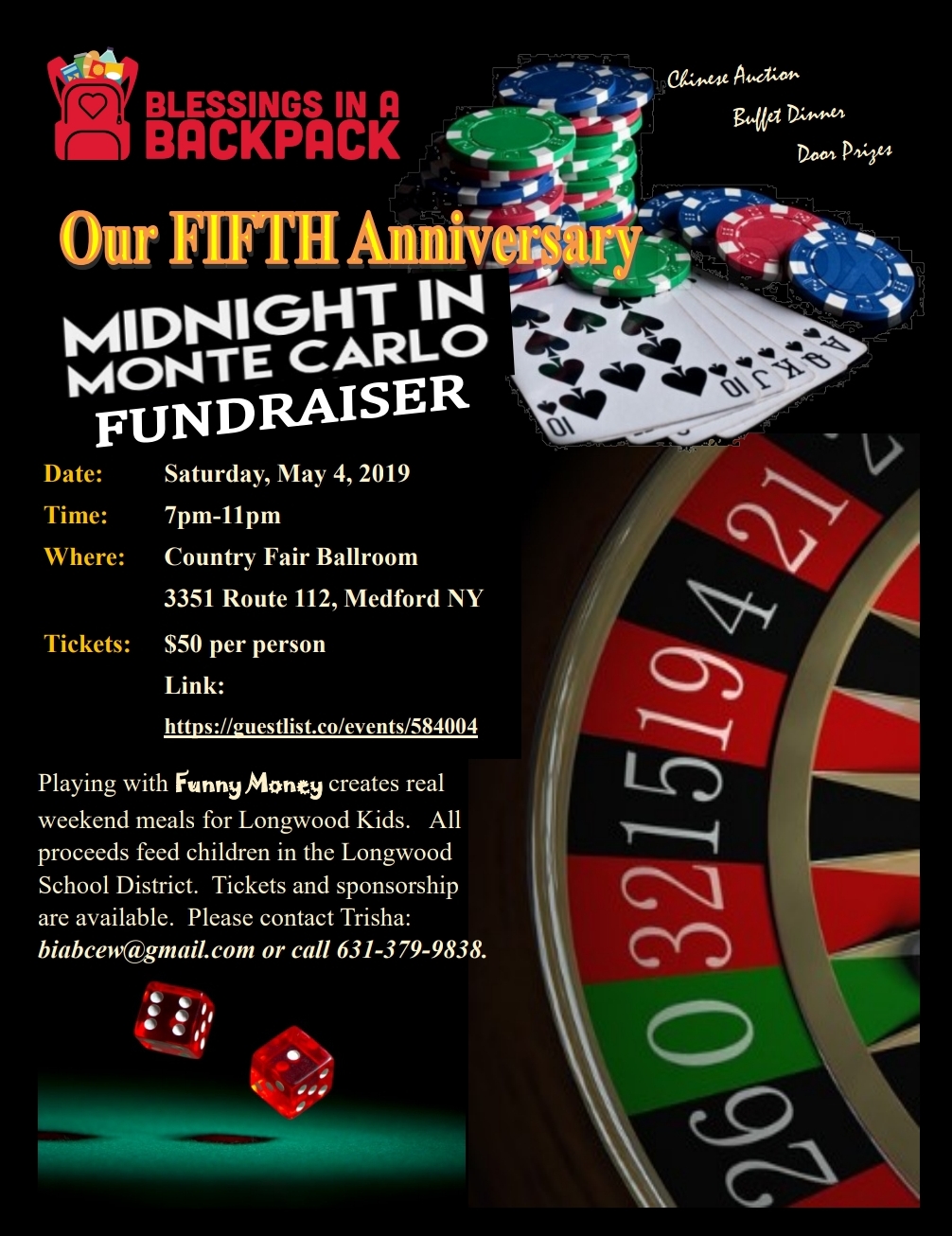 Monte Carlo Fundraiser